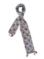 Women Polyester Printed Scarf 50x180 cm Lightweight Wrinkle Free Stole Soft Fashion Dupatta for Ladies - Image 2