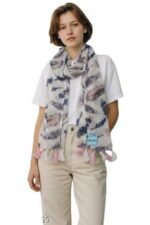 Chiffon Printed Scarfs Set For Womens Pack