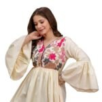 Daevish New Cotton Floral Printed Casual Tunic Kurta for Women | Women Regular Kurti