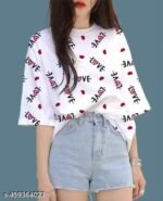 Printed T-Shirt for Women - Image 3
