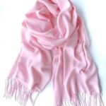 Women’s Winter Plain Woolen Stole | Soft & Warm Solid Scarf Wrap for Casual | Stylish Winter (Shawl (baby pink)