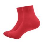(Pack of 1 Pair = 2 Socks Women Girls Cotton Ankle Length Socks