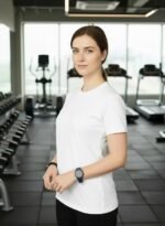 Women's Solid Round Neck  T-Shirt - Image 3
