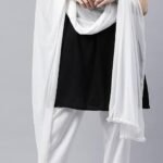 Women Dupatta (White)
