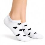 Women's Cotton Casual Socks | Soft Breathable Stretchable Ankle & Low Cut No Show Socks | Comfortable Everyday Wear | 1 Pair