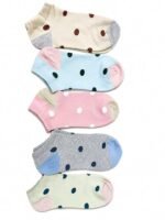 100% COTTON WOMEN SOCKS (PACK OF 5) - Image 2