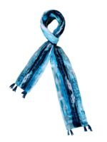 Fashage Women's Printed Cotton Blend Scarf with Tassels | Soft Lightweight Stole - Image 3