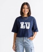 Women's Graphic Print Crop T-Shirt