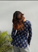 Women Rayon Printed Short Kurta | Straight Fit Casual Ethnic Top - Image 2