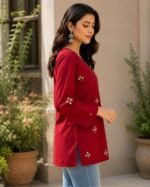 Embroidered Short Kurti - Image 2