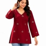 Embroidered Short Kurti