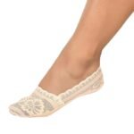 Transparent Ankle Length Cotton Net Socks for Women and Girls, Stylish