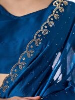 Women's Silk Blend Saree - Image 2