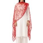 Dupatta For Women Embroidery designer dupatta ari work party wear