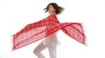 Silk Tie Dye Bandhani Dupatta, Traditional Bandhani Print Scarf, Wedding,Welcome dupatta,Navratri - Image 2
