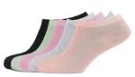 Polyester Blend Women Ankle Socks Low Cut Thin Sock Multi Colour Soft Sock 5 Pairs