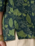 Women Cotton Printed A-line Short Kurti - Image 5