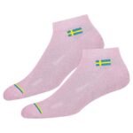 5 Pairs Women Cotton Socks Ankle Length Socks, Multicolor, Pack of 5, Free Size - Image 2